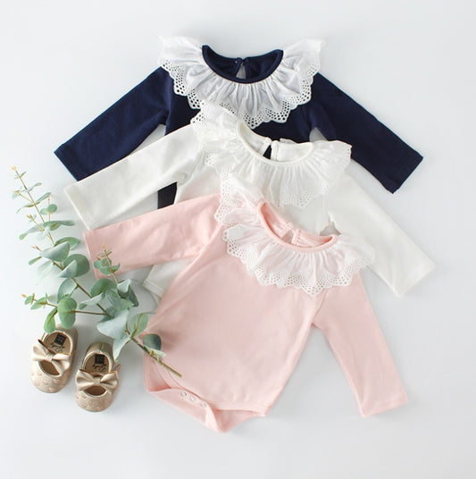 Girl's Long Sleeve Romper
